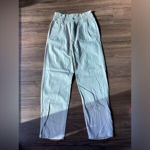 Pull&Bear Light Gray Ankle & Cropped Jeans